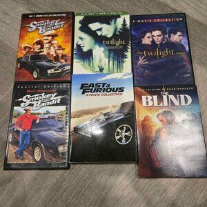 DVD bundle Fast And Furious Twilight Smokey And Bandit and more